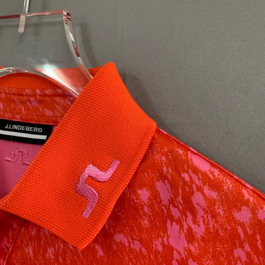 S 제이린드버그 골프 투어 테크 프린트 폴로 PK 반팔 카라티 상품이미지5