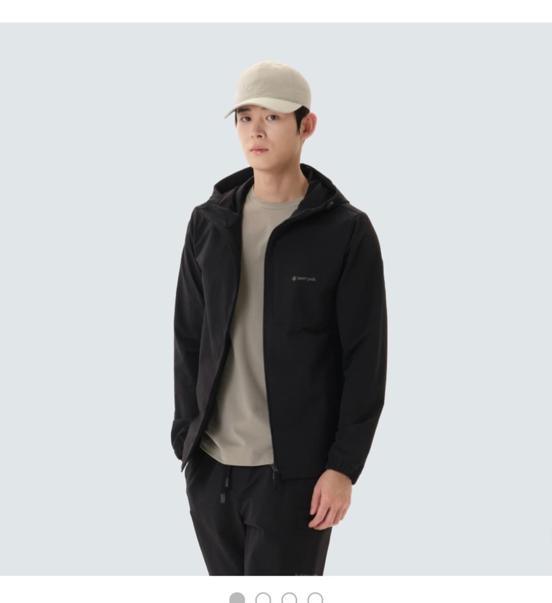 스노우피크 라고 바람막이 블랙 XXL 상품이미지2