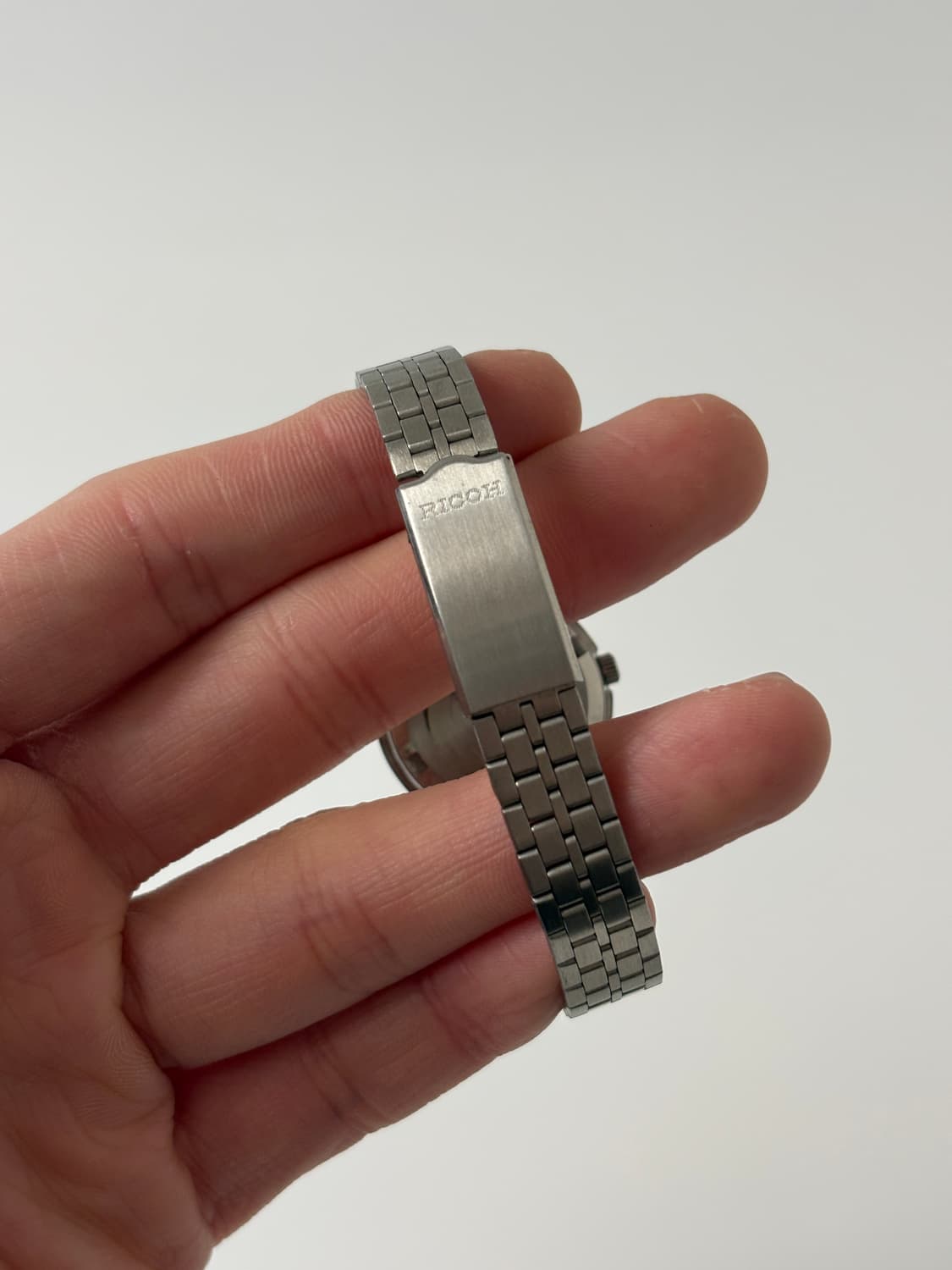 1980s Blue Dial Silver Ladies Riquartz 상품이미지7