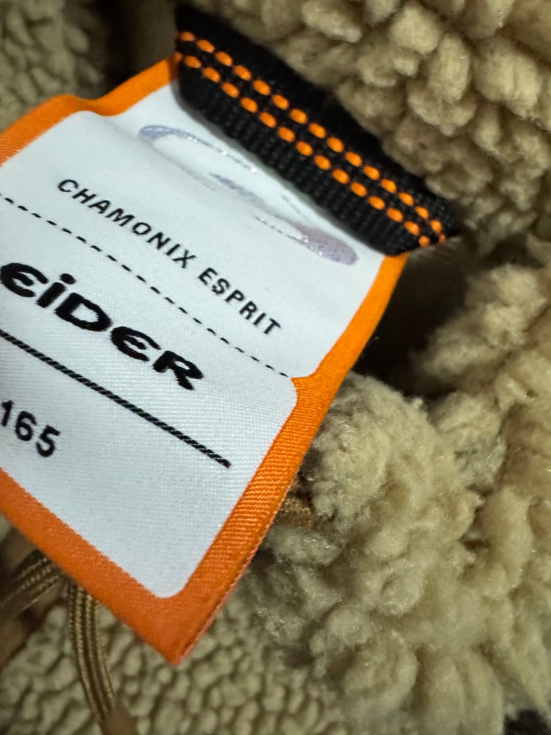 여성 아이더 키즈 뽀글이 후리스 자켓 165 상품이미지3