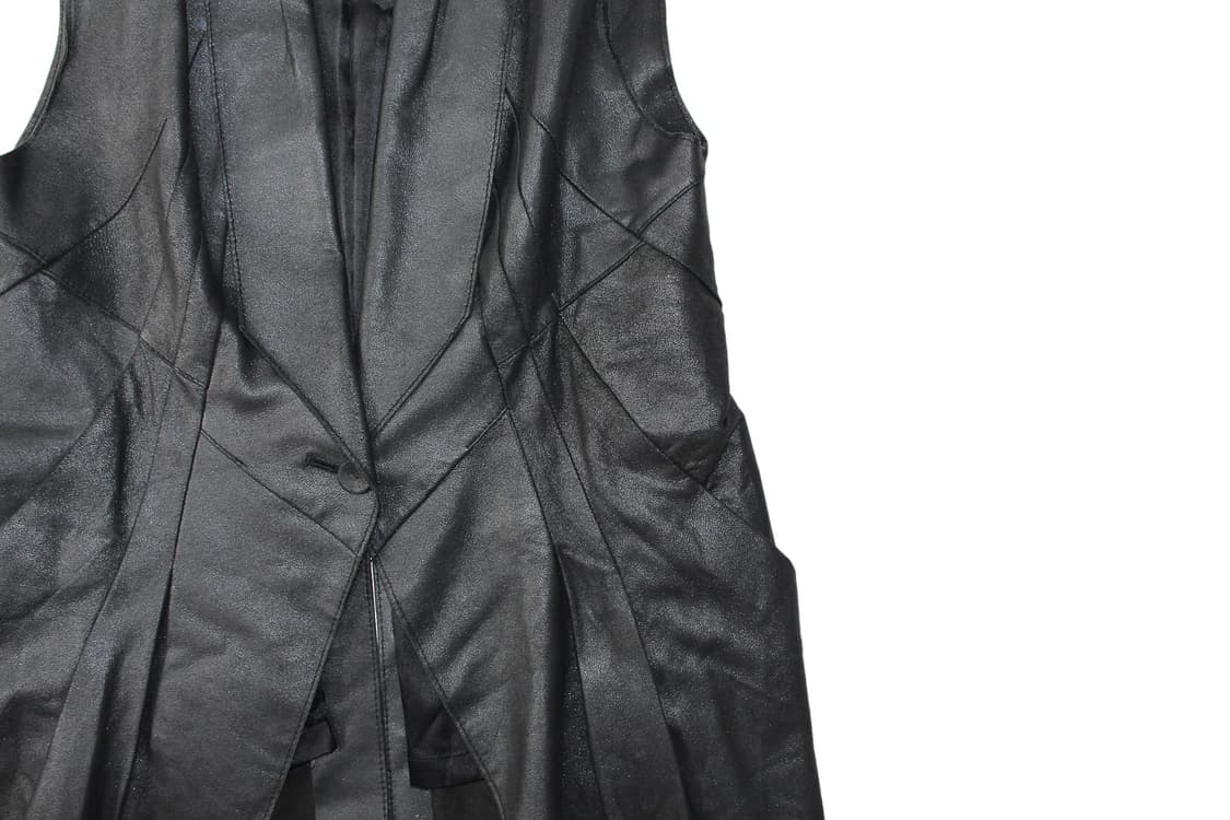  2000s Japan Made Leather Vest 상품이미지4