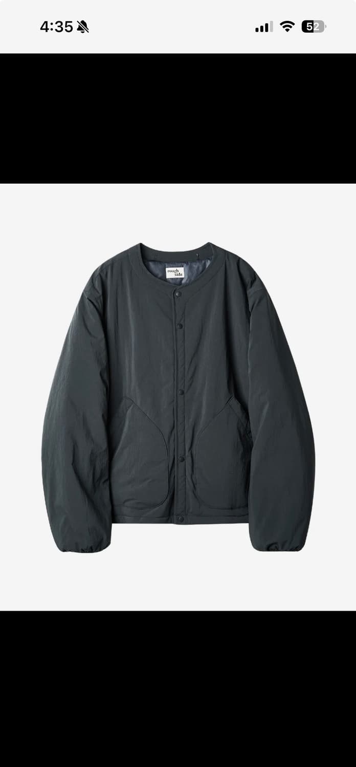 러프사이드 인슐레이션 가디건 네이비 1 상품이미지1