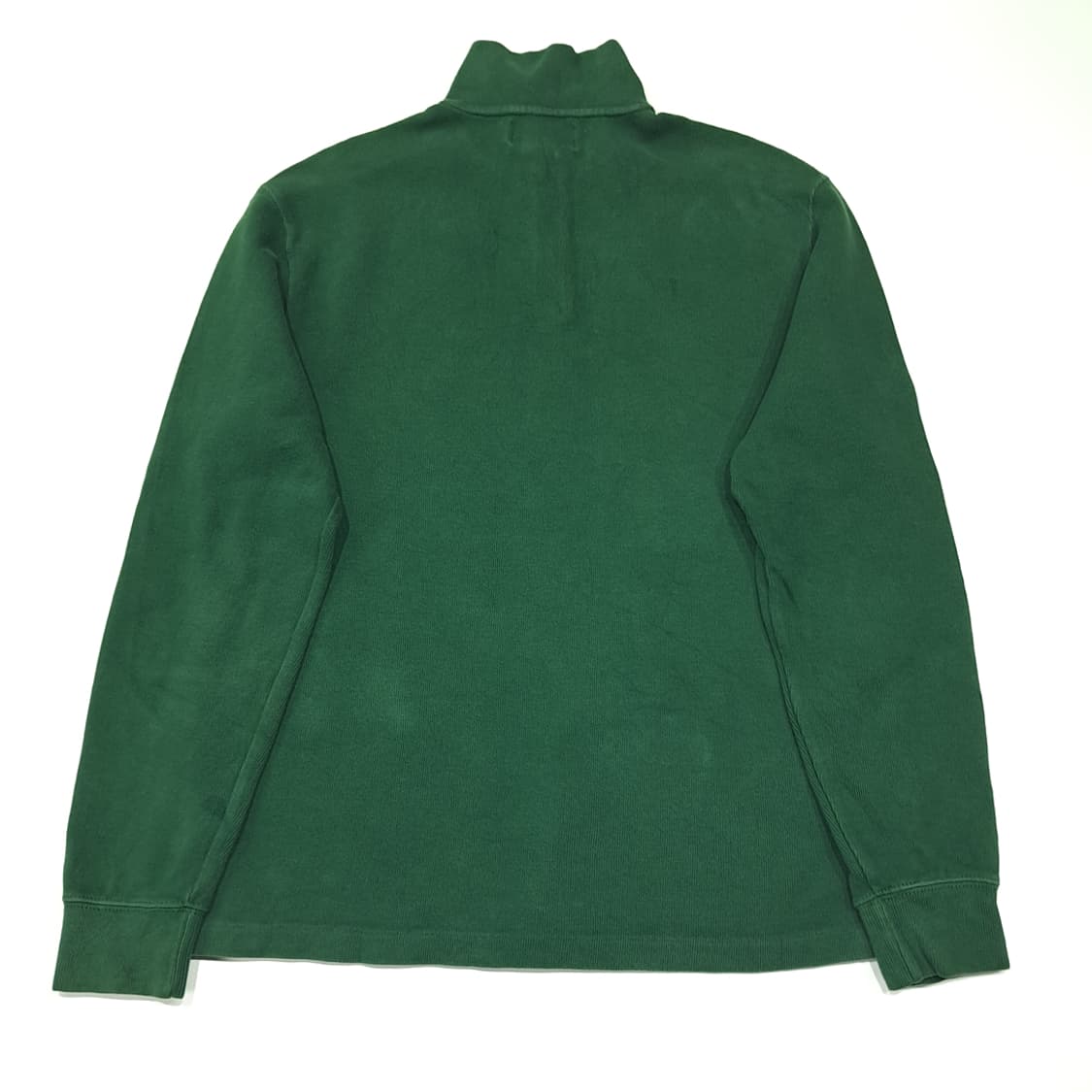 CL431 M 폴로 00s 코튼 가죽풀러 오렌지포니 그린 하프집업 니트 상품이미지6