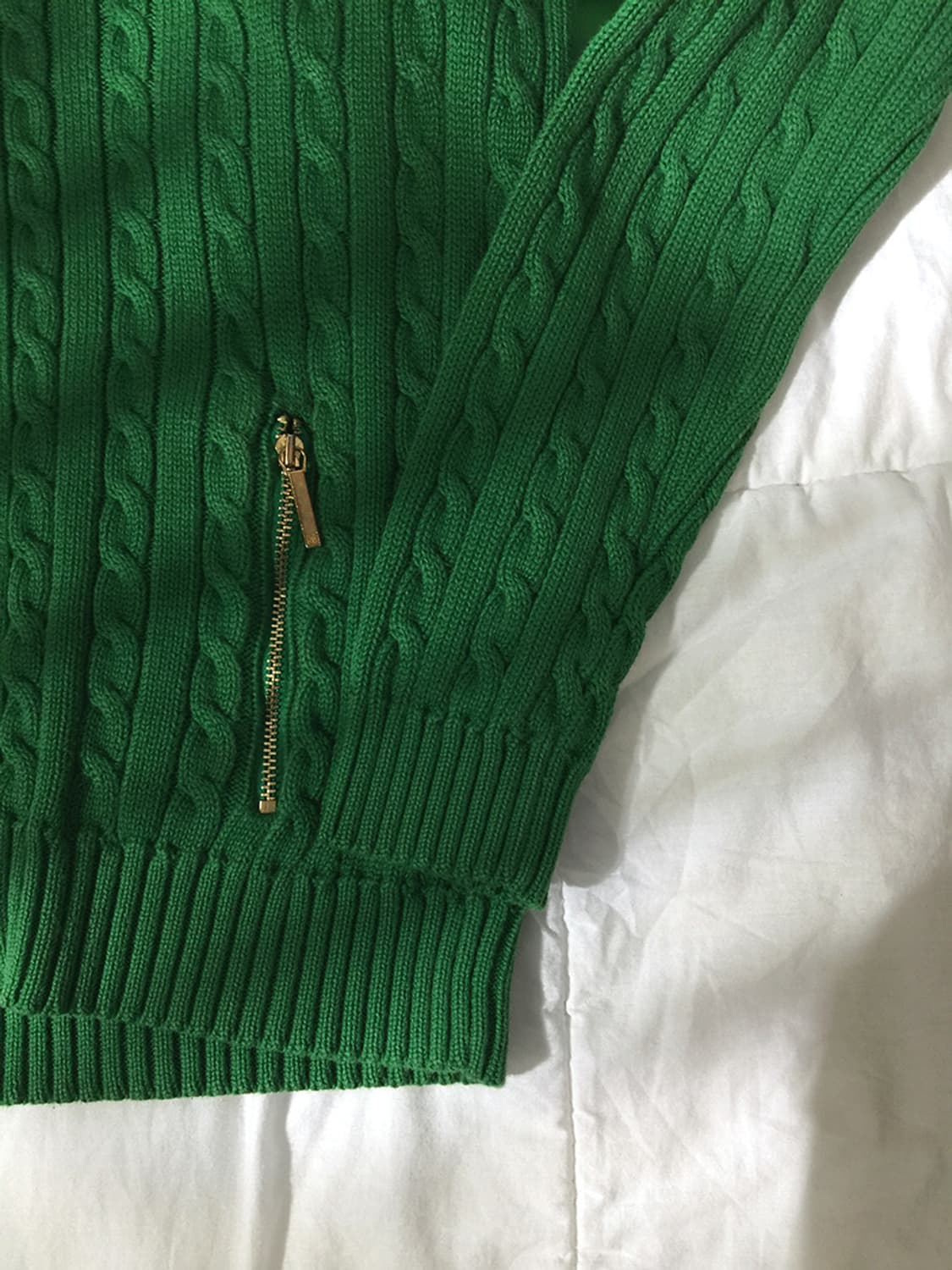 (WOMAN) 폴로랄프로렌 니트집업 S 상품이미지3