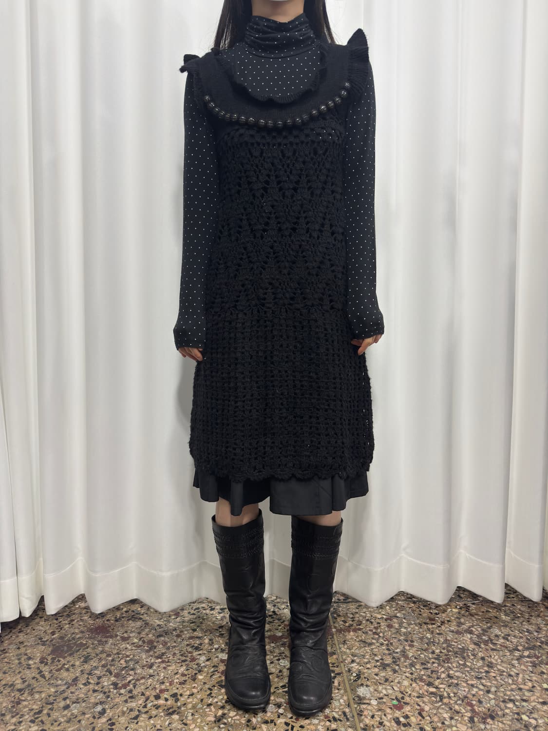 glossy midi skirt 상품이미지3