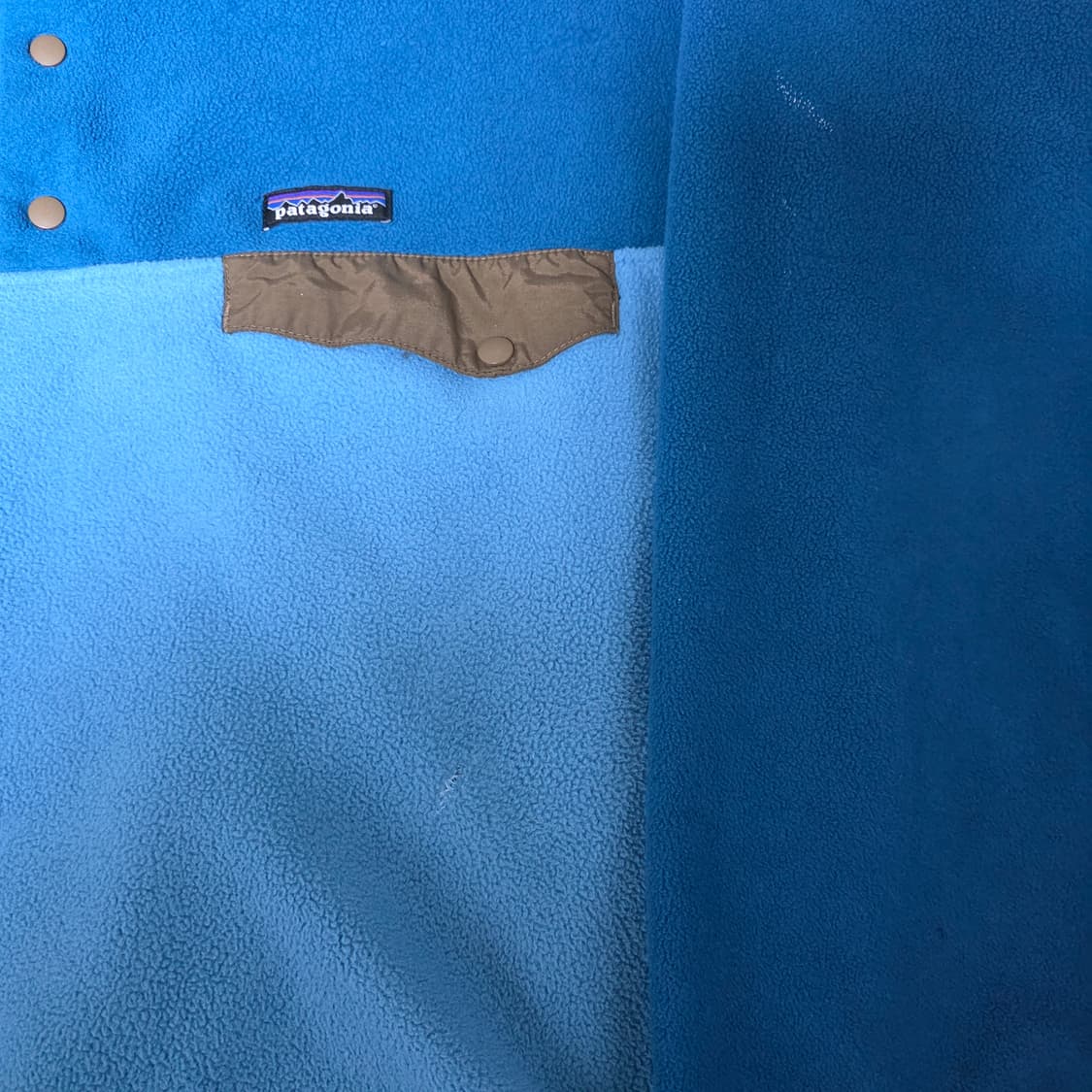 [M/L] 빈티지 파타고니아 신칠라 풀오버 블루 트래비스 스캇 트래쉬드 상품이미지4
