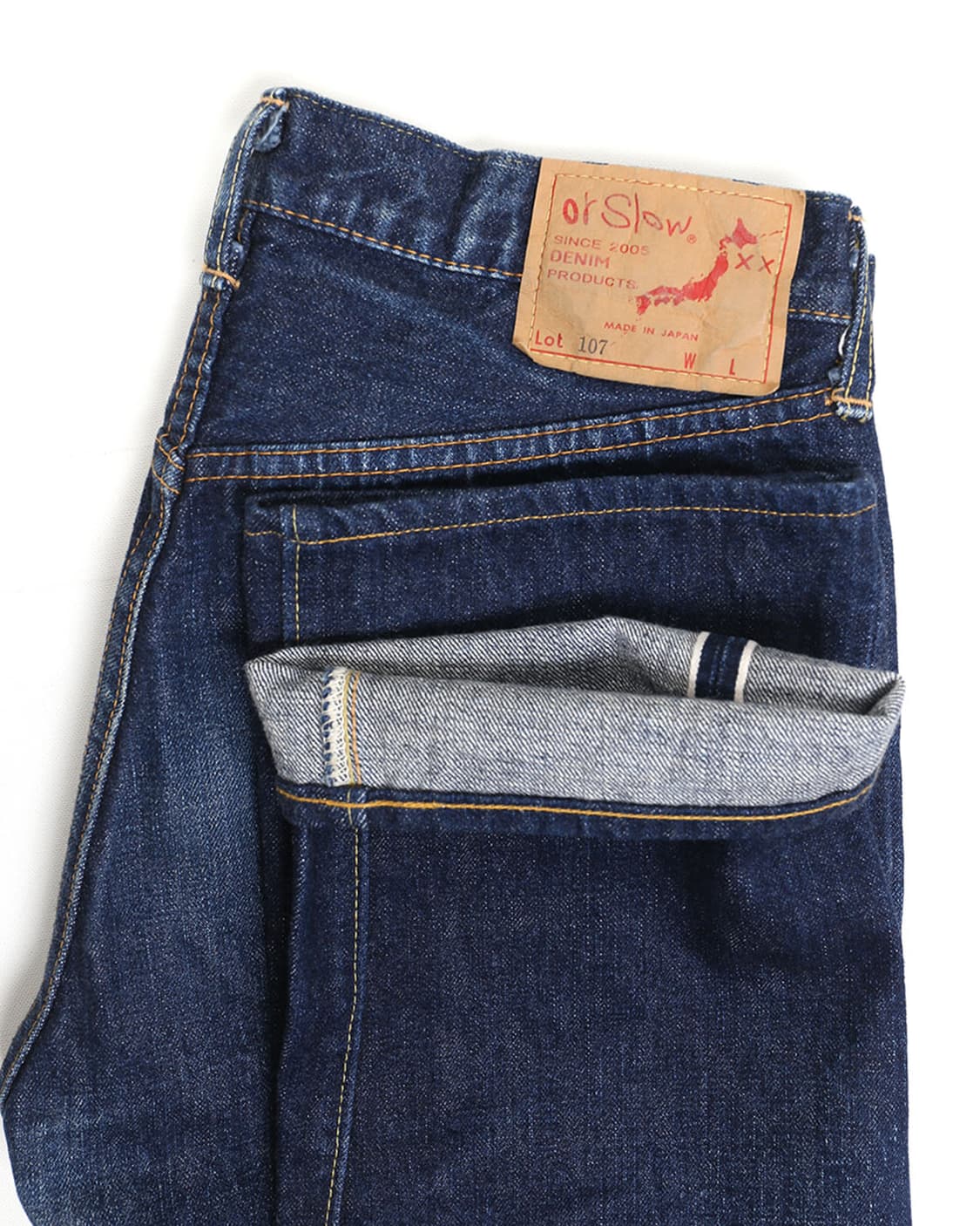S(1) 오어슬로우 Lot.107 데님 상품이미지4