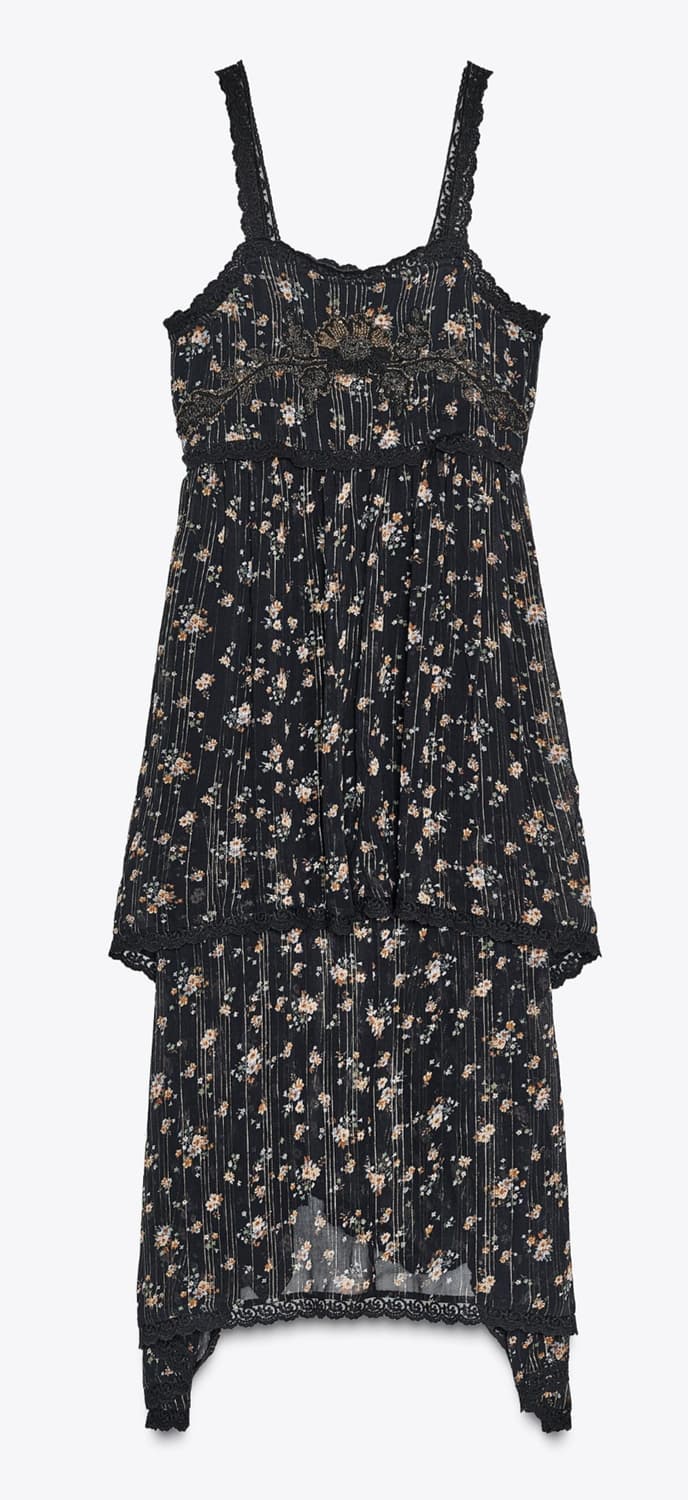 새상품) ZW컬렉션 플라워 프린트 원피스 상품이미지4