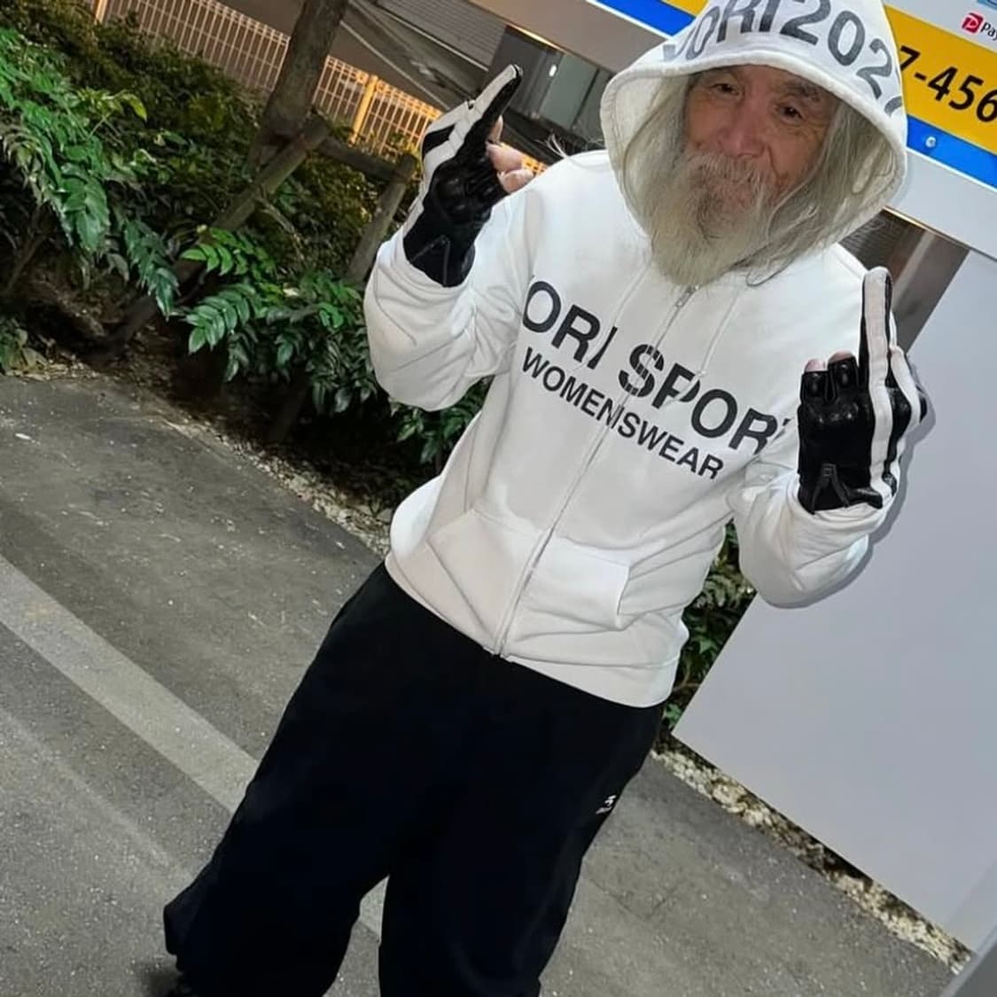 YORI SPORTS 요리스포츠 후드집업 화이트XS 상품이미지7