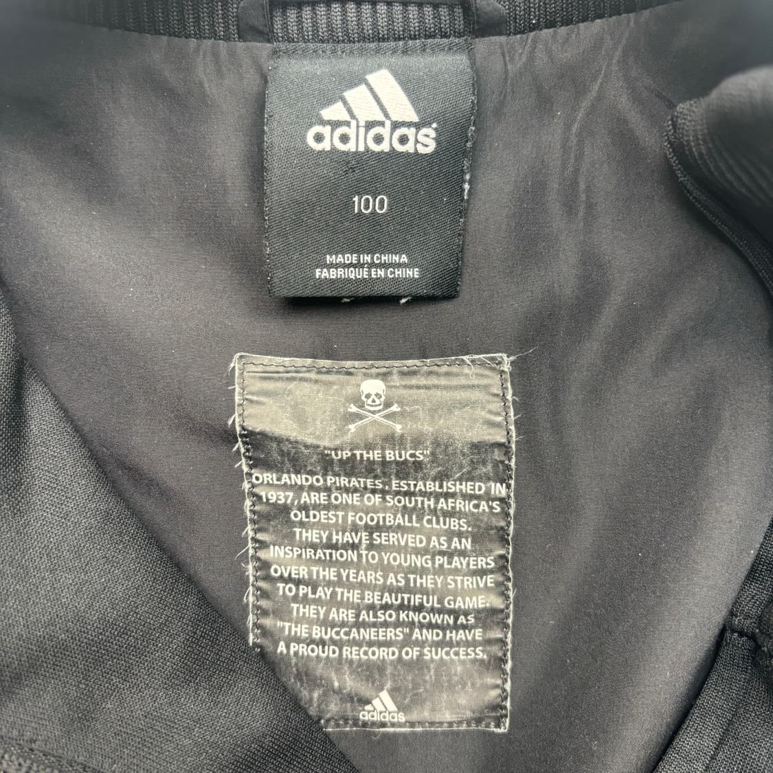 아디다스 올랜도 파이리츠 블랙 트랙탑 져지 L 상품이미지7