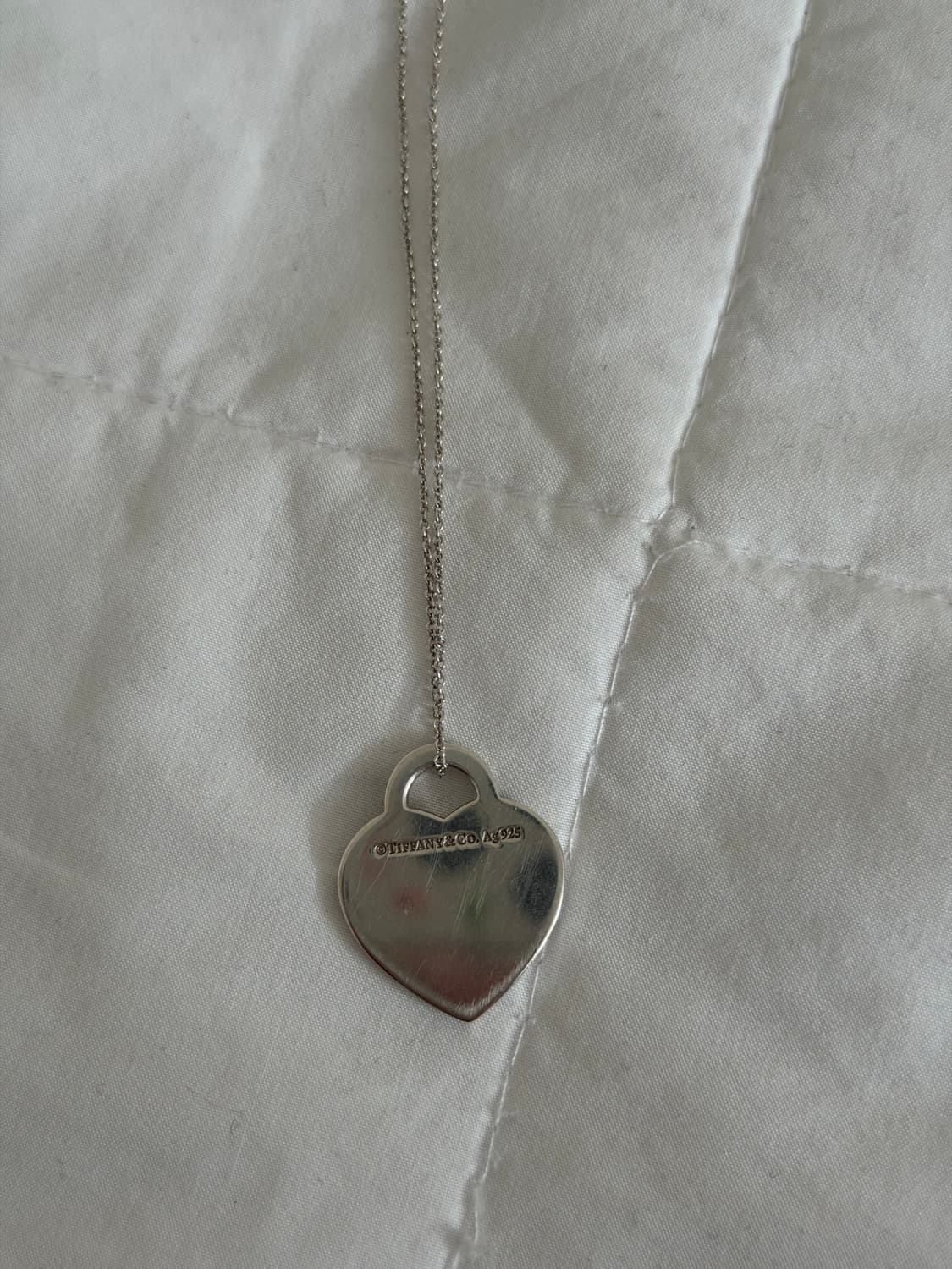 티파니앤코 리턴투티파니 하트 목걸이 미디움 60cm 상품이미지4