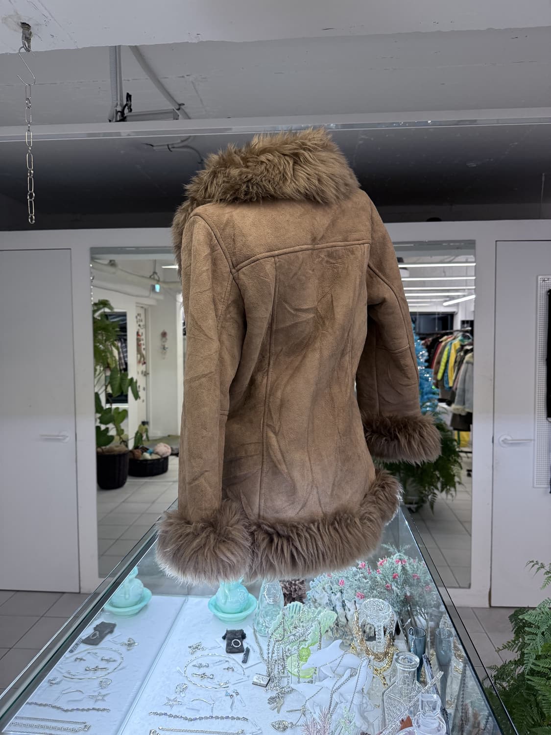 real leather shearling coat 상품이미지3