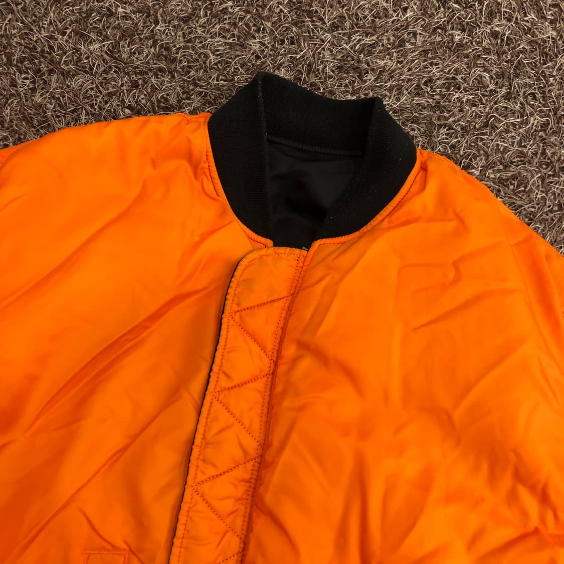 알파인더스트리 리버시블 봄버 나일론 플라이트 항공 점퍼 상품이미지6