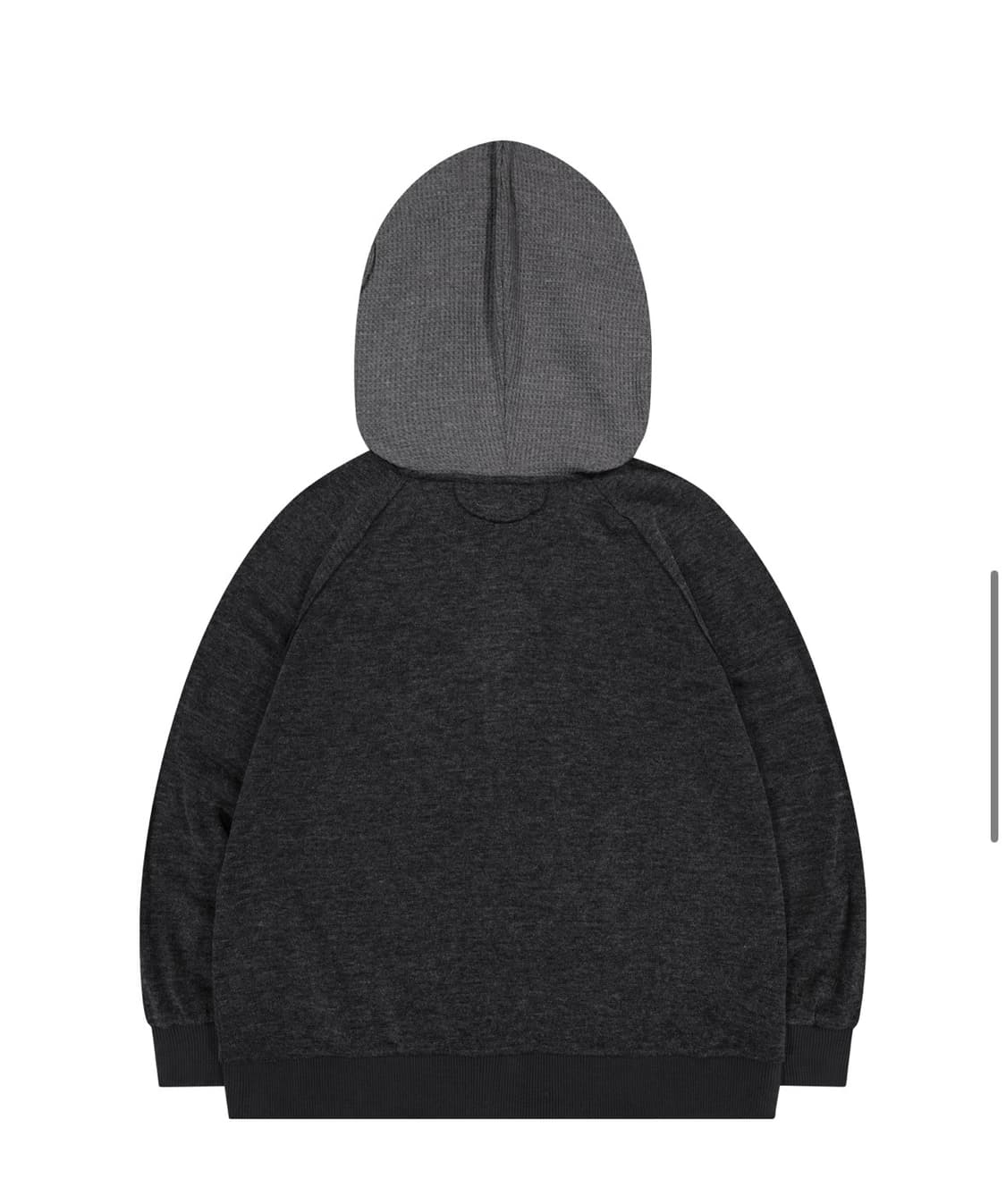 코이세이오 이어머프 후드집업 차콜 상품이미지2