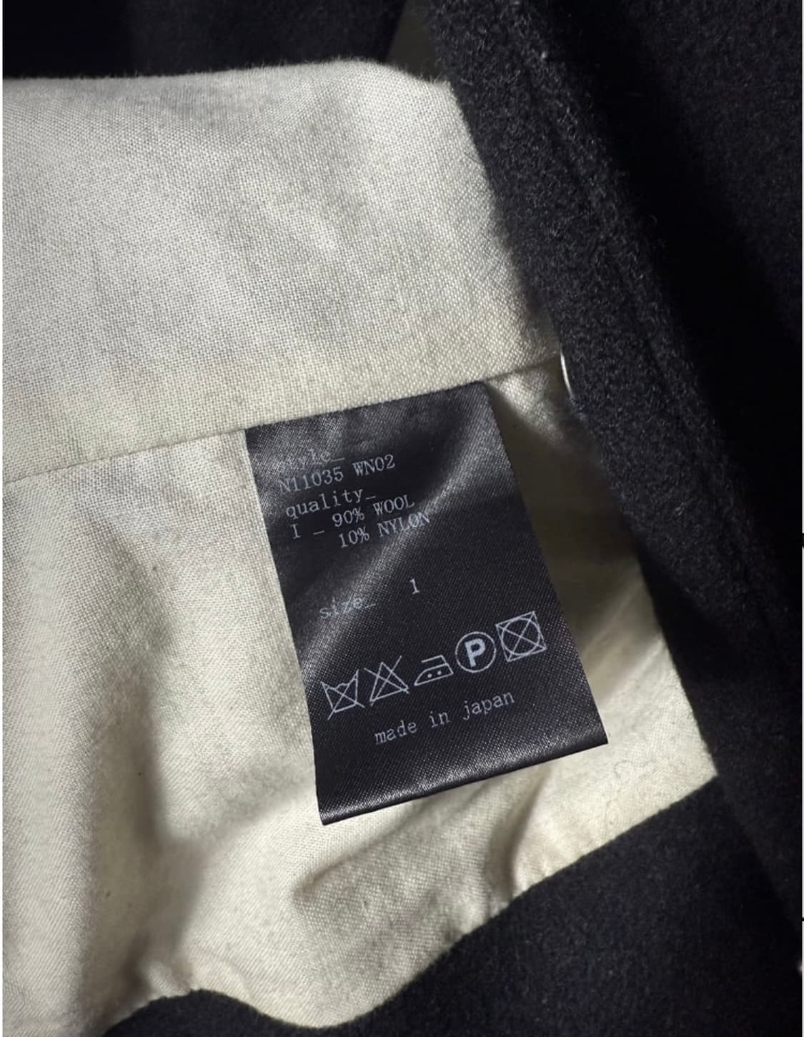 N4 Asymmetric High-Neck Wool Coat 상품이미지7