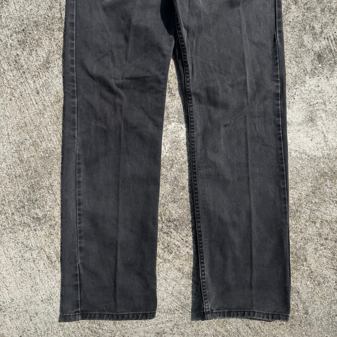 [34] 리바이스 505 블랙 데님 팬츠 상품이미지6