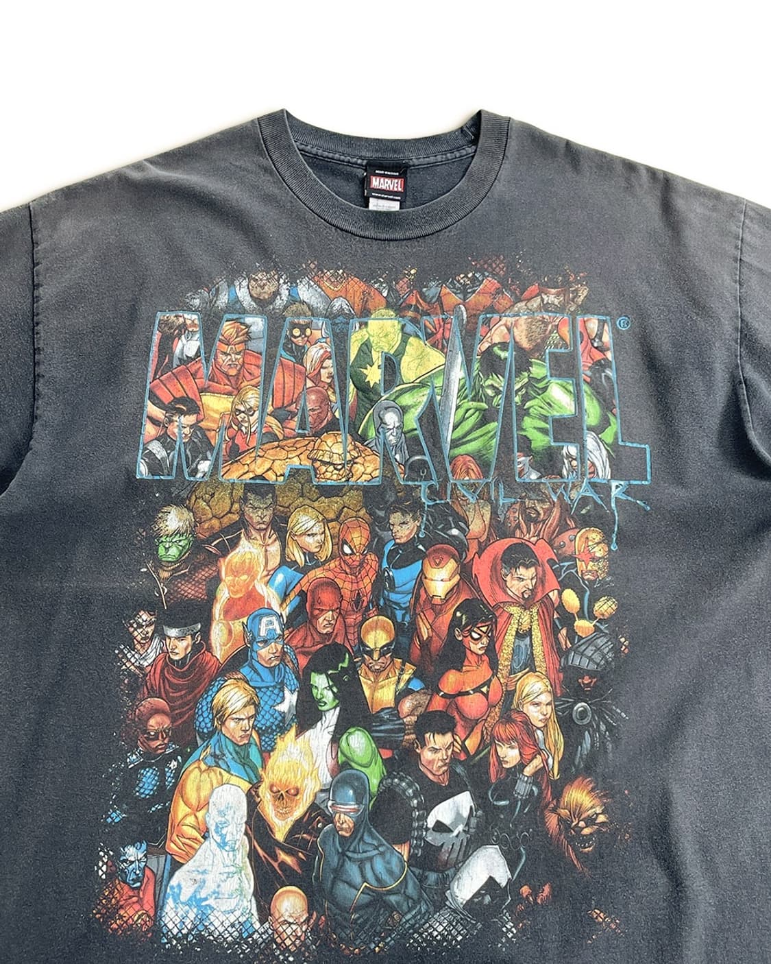 00s Marvel Civil War 빈티지 티셔츠 상품이미지2