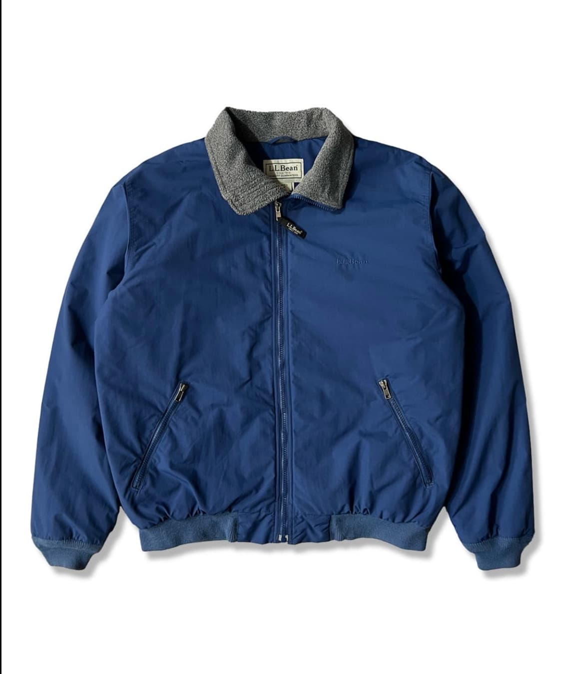 L.L.Bean Warm-up jacket blue 상품이미지1