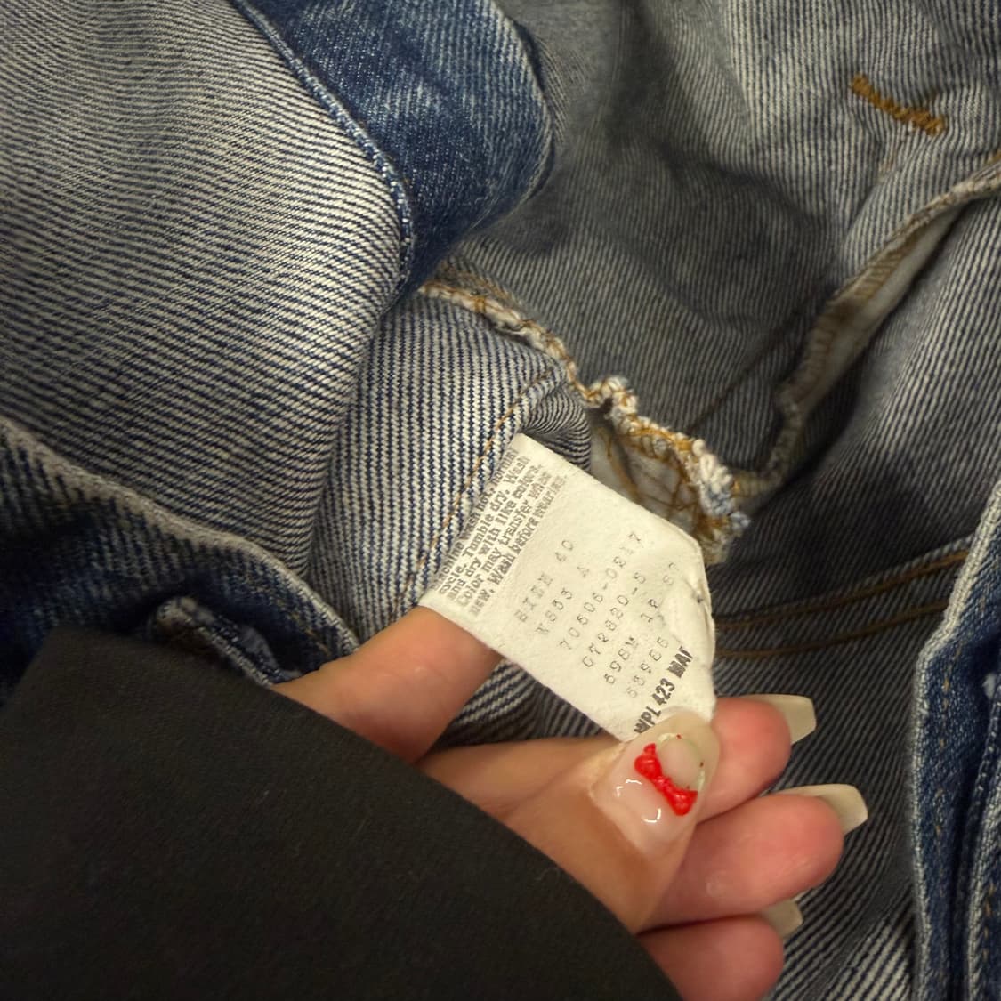 [ 정품/40 ] 리바이스 데님 트러커 청자켓 상품이미지6