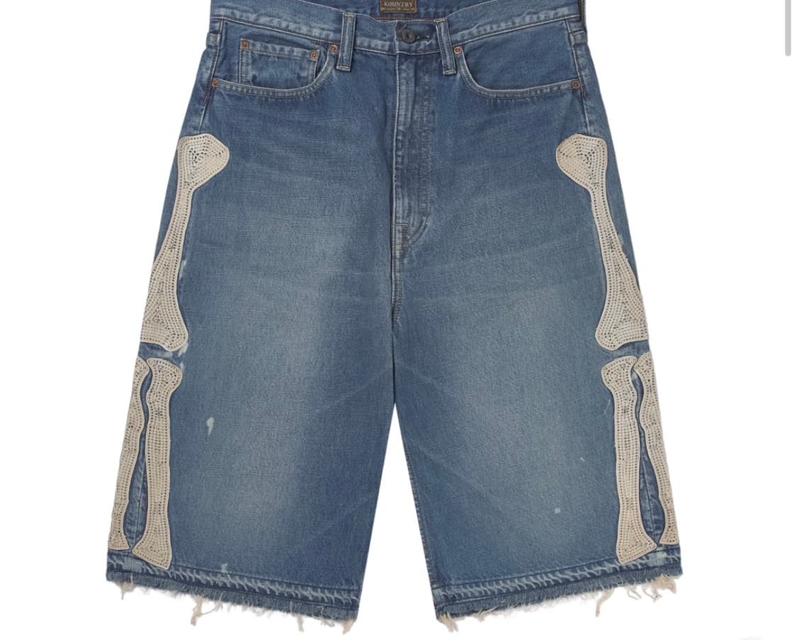 캐피탈 본 데님 쇼츠 상품이미지6