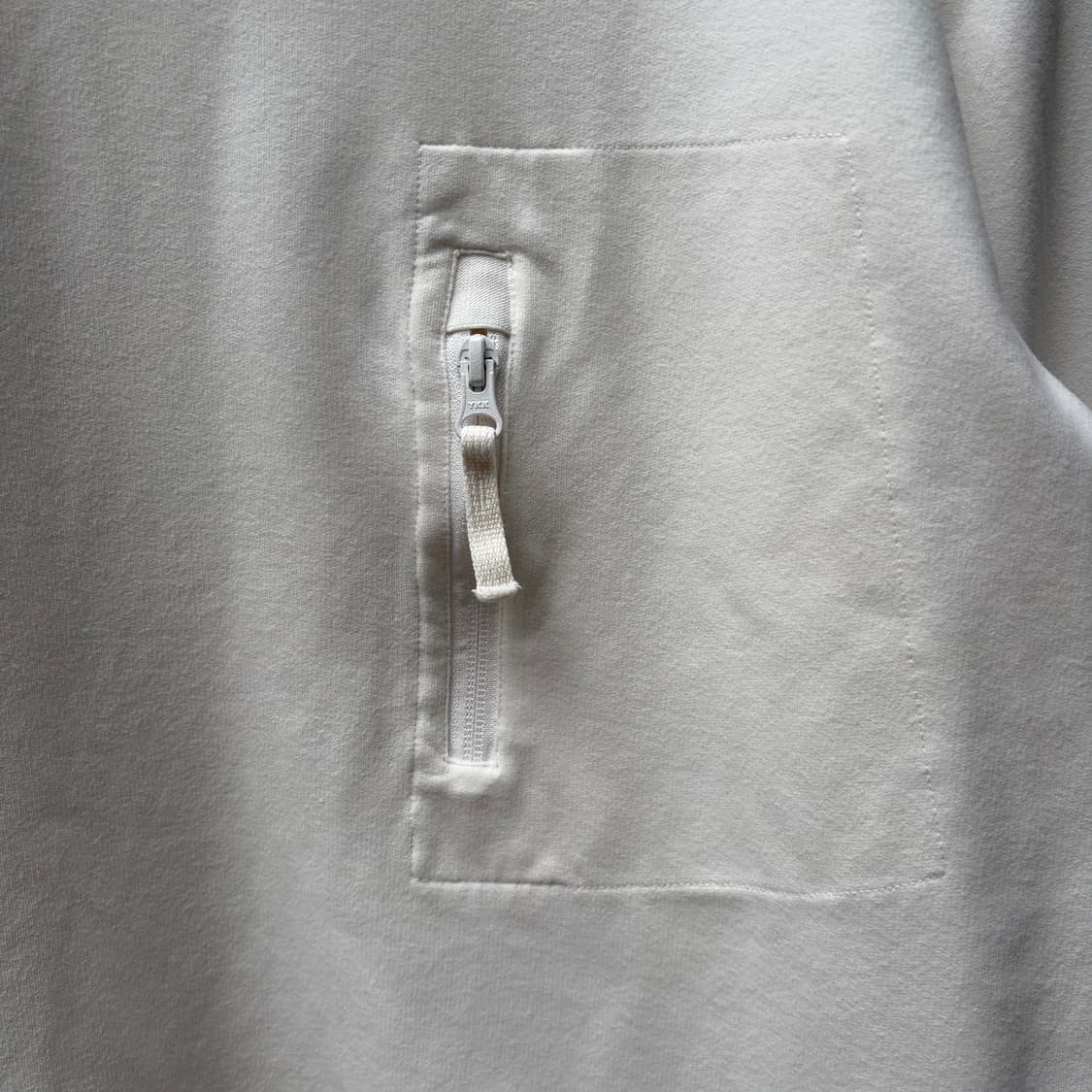 스톤아일랜드 고스트 피스 화이트 뱃지 원포켓 집업 스웻셔츠 상품이미지3