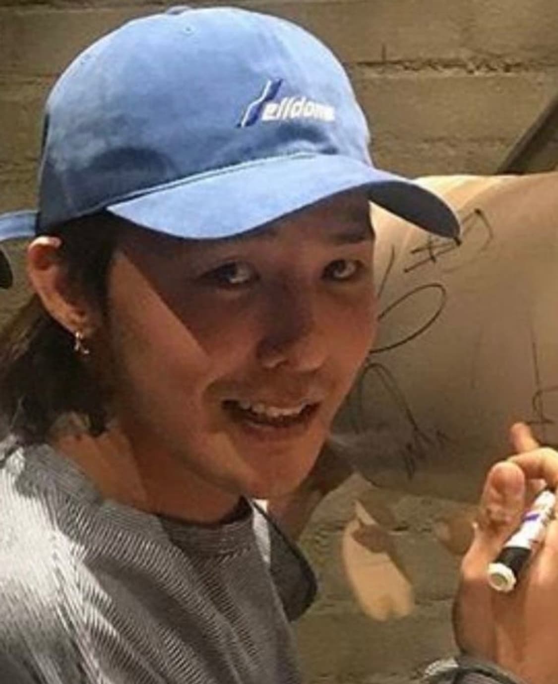 We11done 웰던 볼캡 블루 / os 상품이미지1