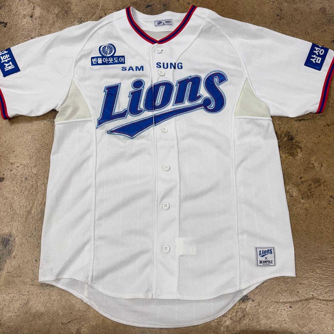 [정품/95] 삼성라이온즈 빈폴 유니폼 23 차우찬 마킹 b18 상품이미지2