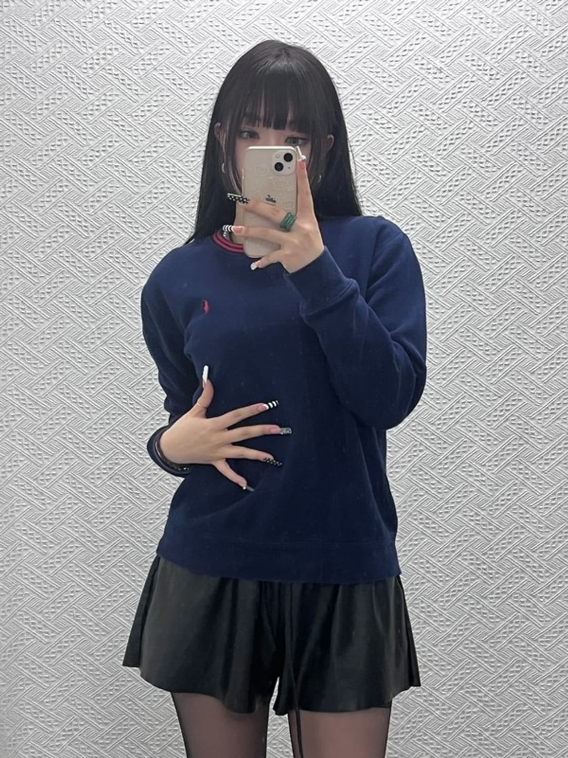 폴로 랄프로렌 올드스쿨 레트로 약기모 맨투맨 L C10105 상품이미지1