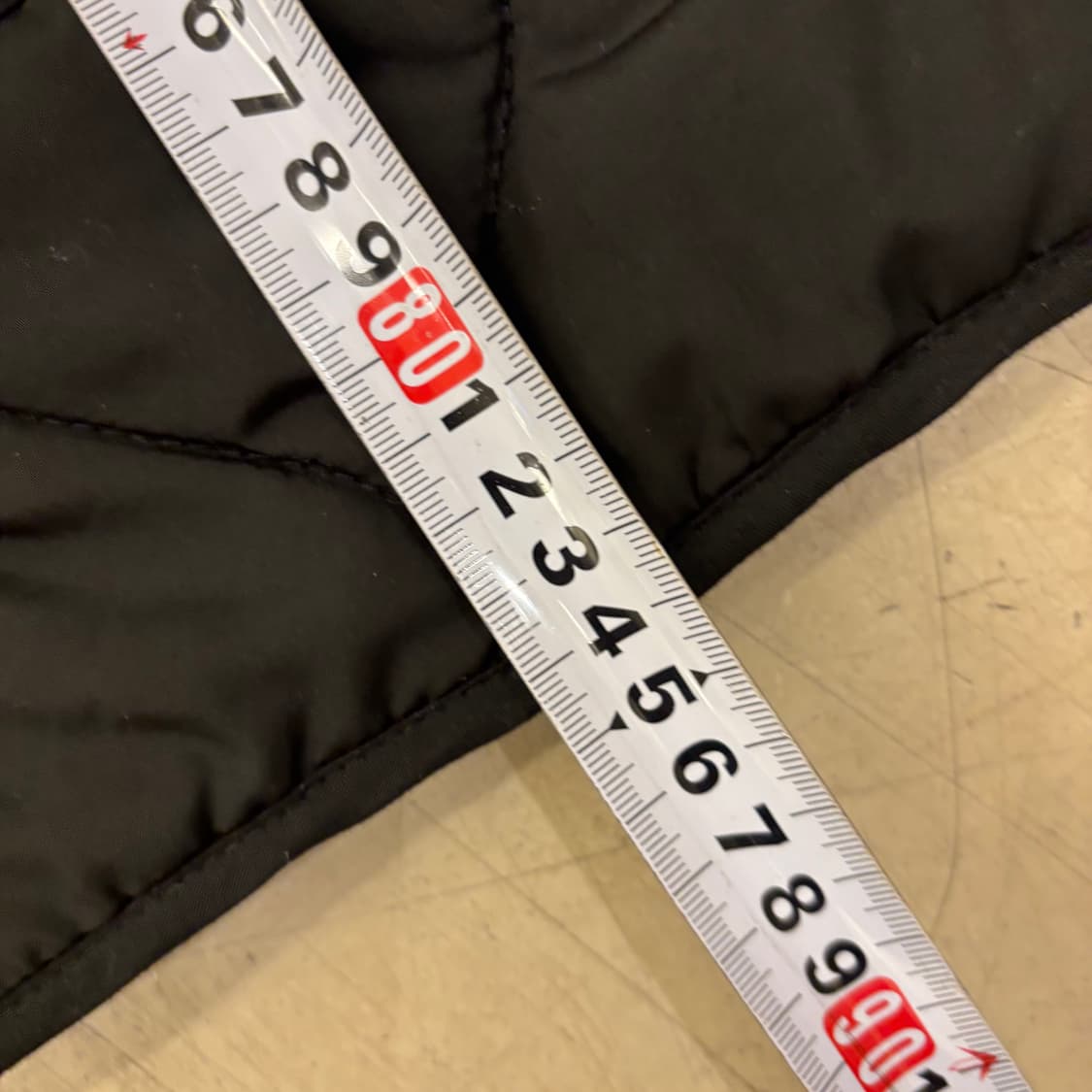 빈티지 블랙 깔깔이 자켓 상품이미지4