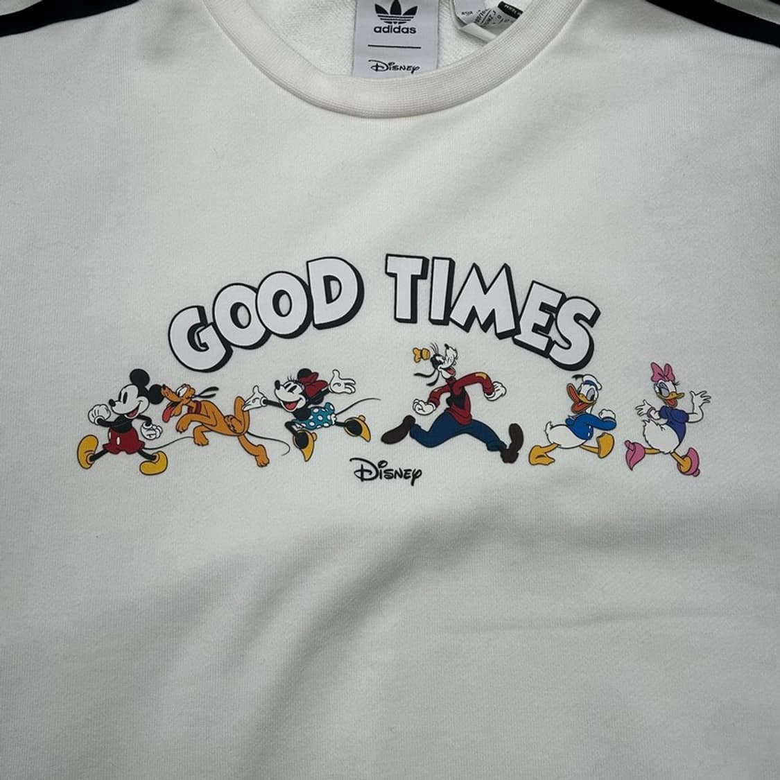 아디다스X디즈니 스웻셔츠 맨투맨 화이트 XL 상품이미지2