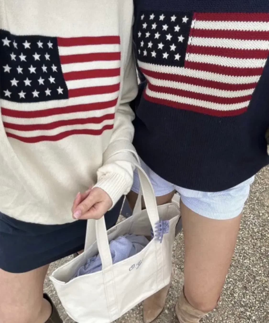 브랜디멜빌 성조기니트  상품이미지1