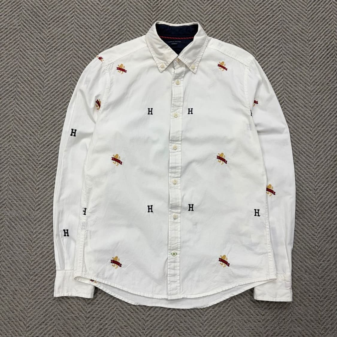타미힐피거 자수 패턴 셔츠 v2480 상품이미지1