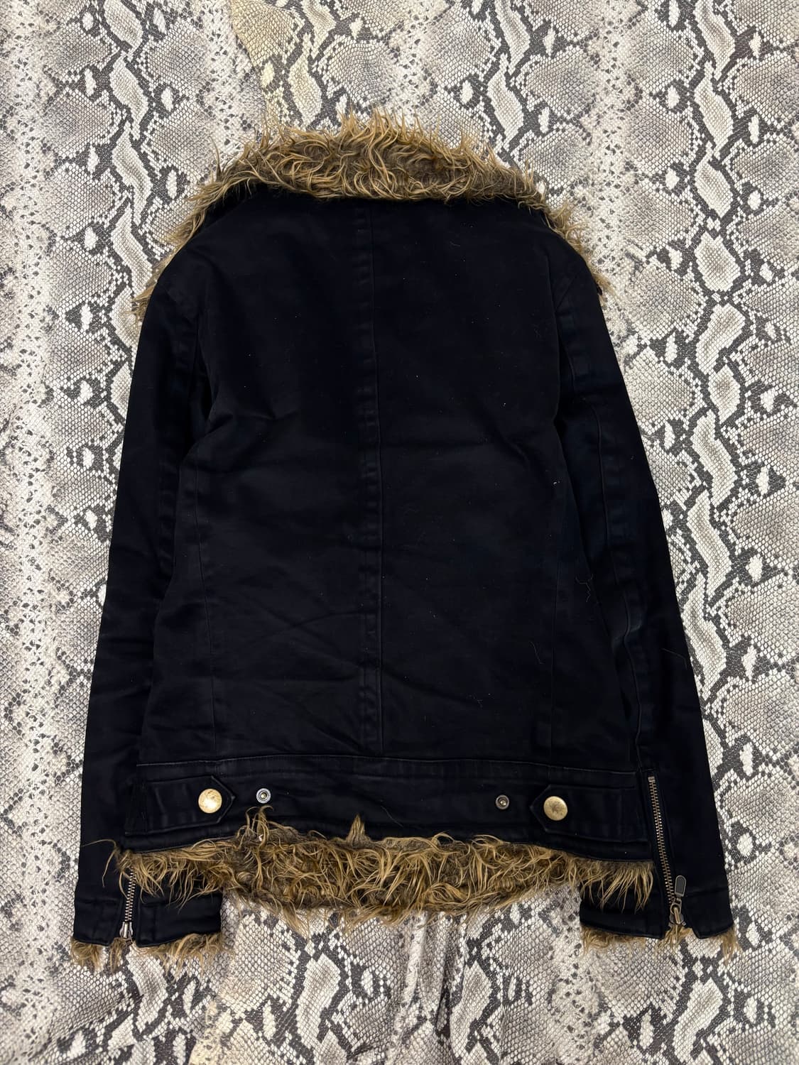 [TORNADO MART]Archive Fur Trimming Black 상품이미지10