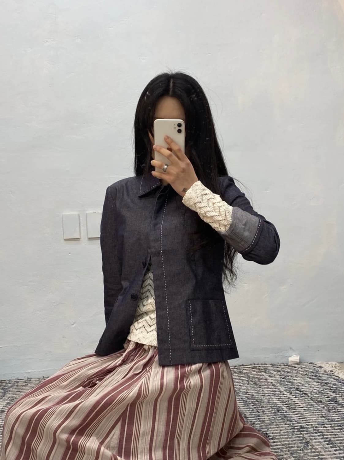 [9255]Lanvin light denim blazer 상품이미지1