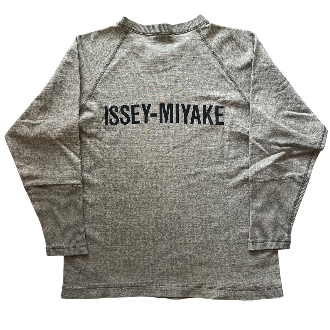 빈티지 90s ISSEY MIYAKE 백로고 스웻셔츠 상품이미지1