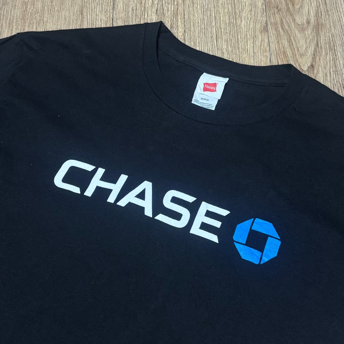 M Hanes 체이스 뱅크 티셔츠 상품이미지3