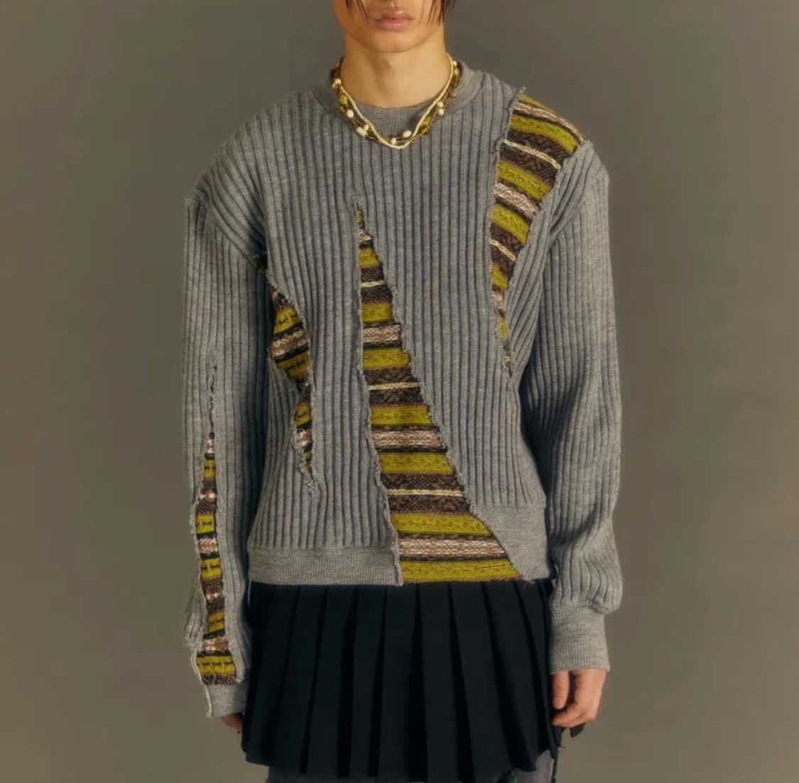 앤더슨벨 노르딕 크루넥 스웨터 L 상품이미지1