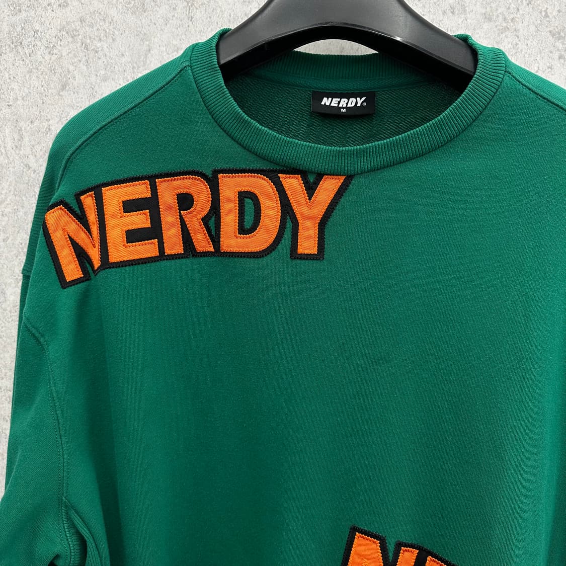 95 널디 남자 멀티로고 루즈핏 맨투맨 상품이미지5