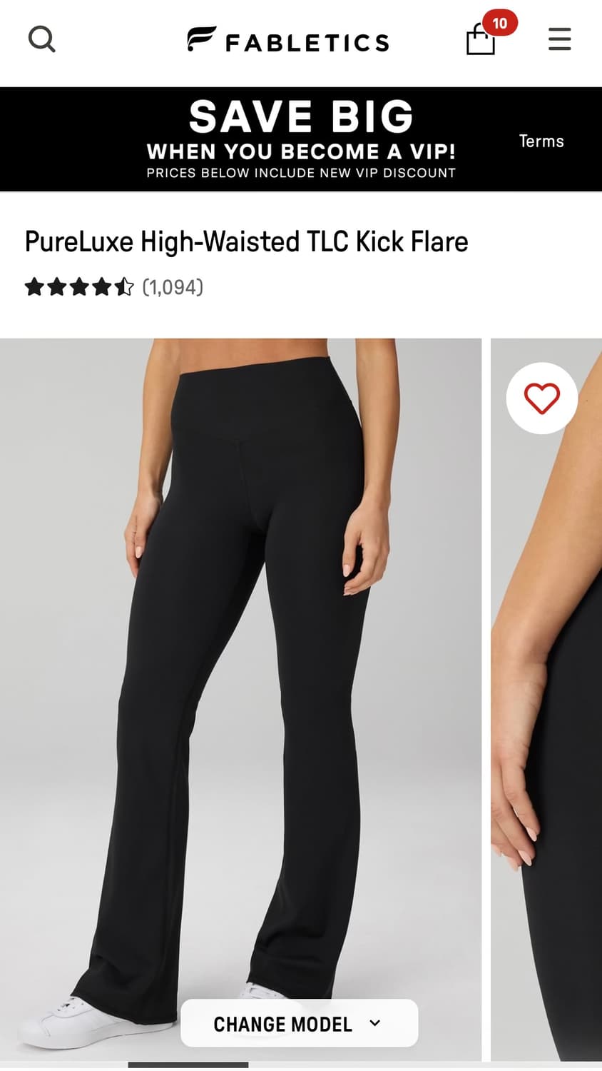 Fabletics 부츠컷 레깅스 상품이미지4