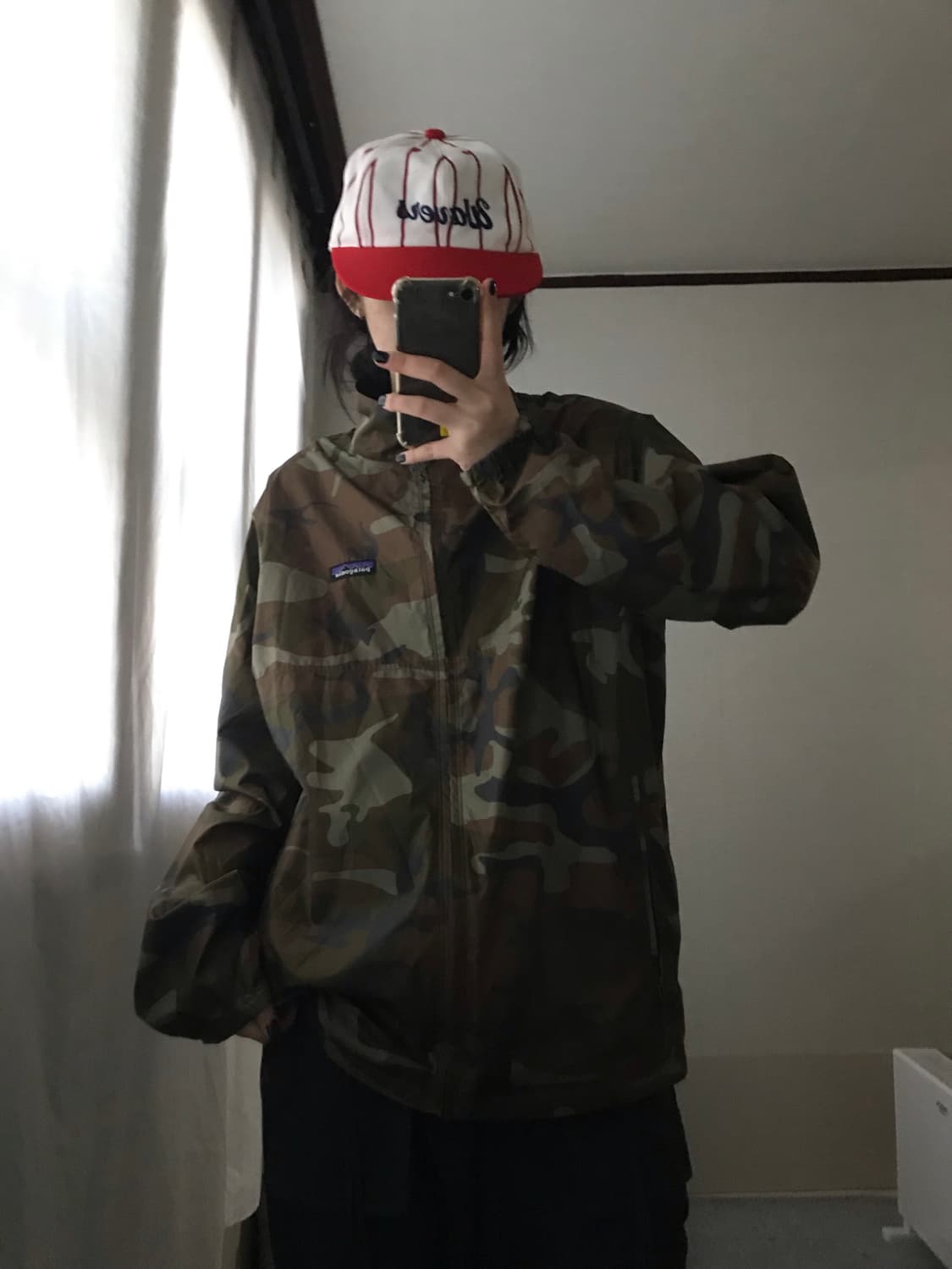 파타고니아 카모플라쥬 윈드브레이커 상품이미지4