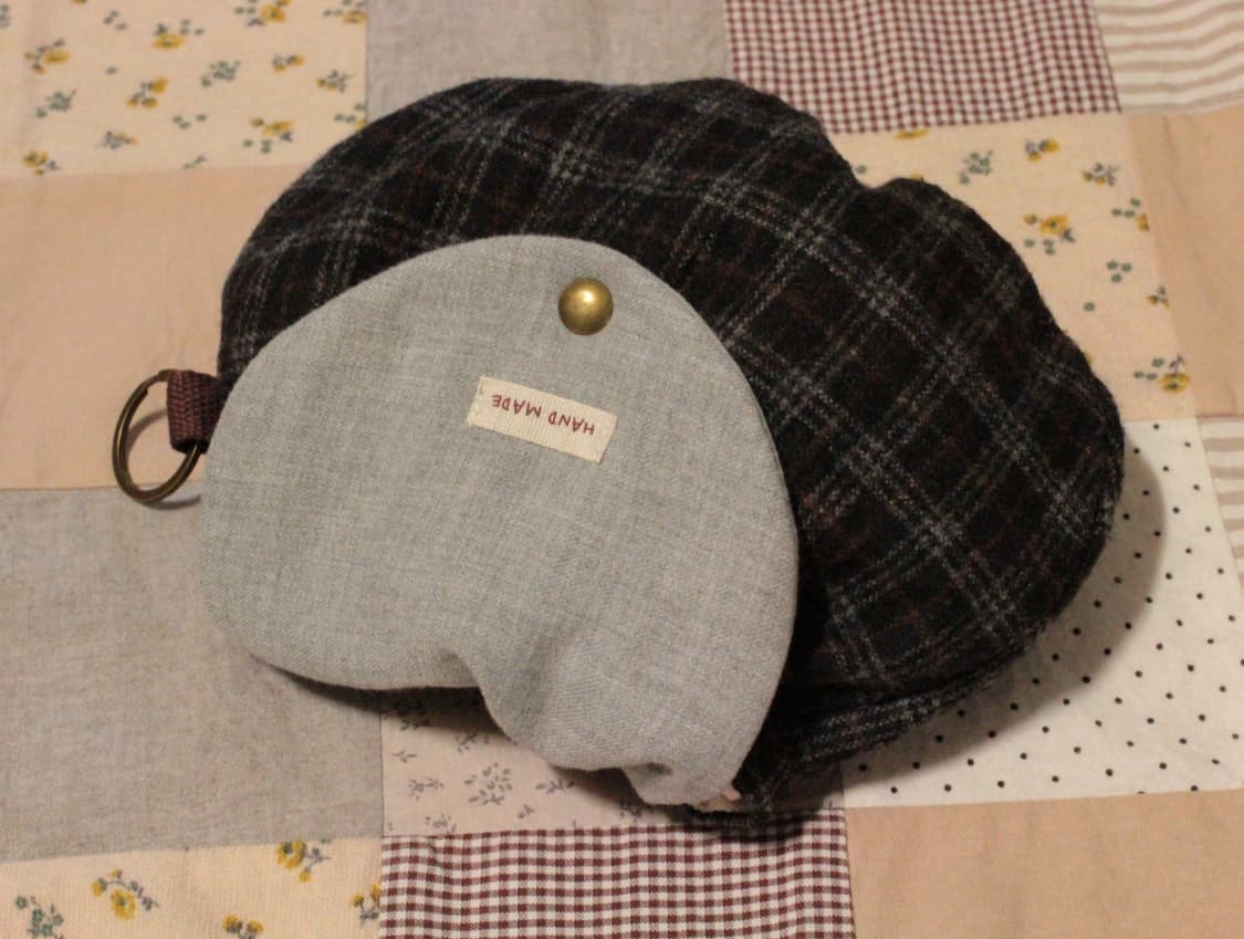 핸드메이드 빈티지 업사이클링 밴딩 파우치 상품이미지7