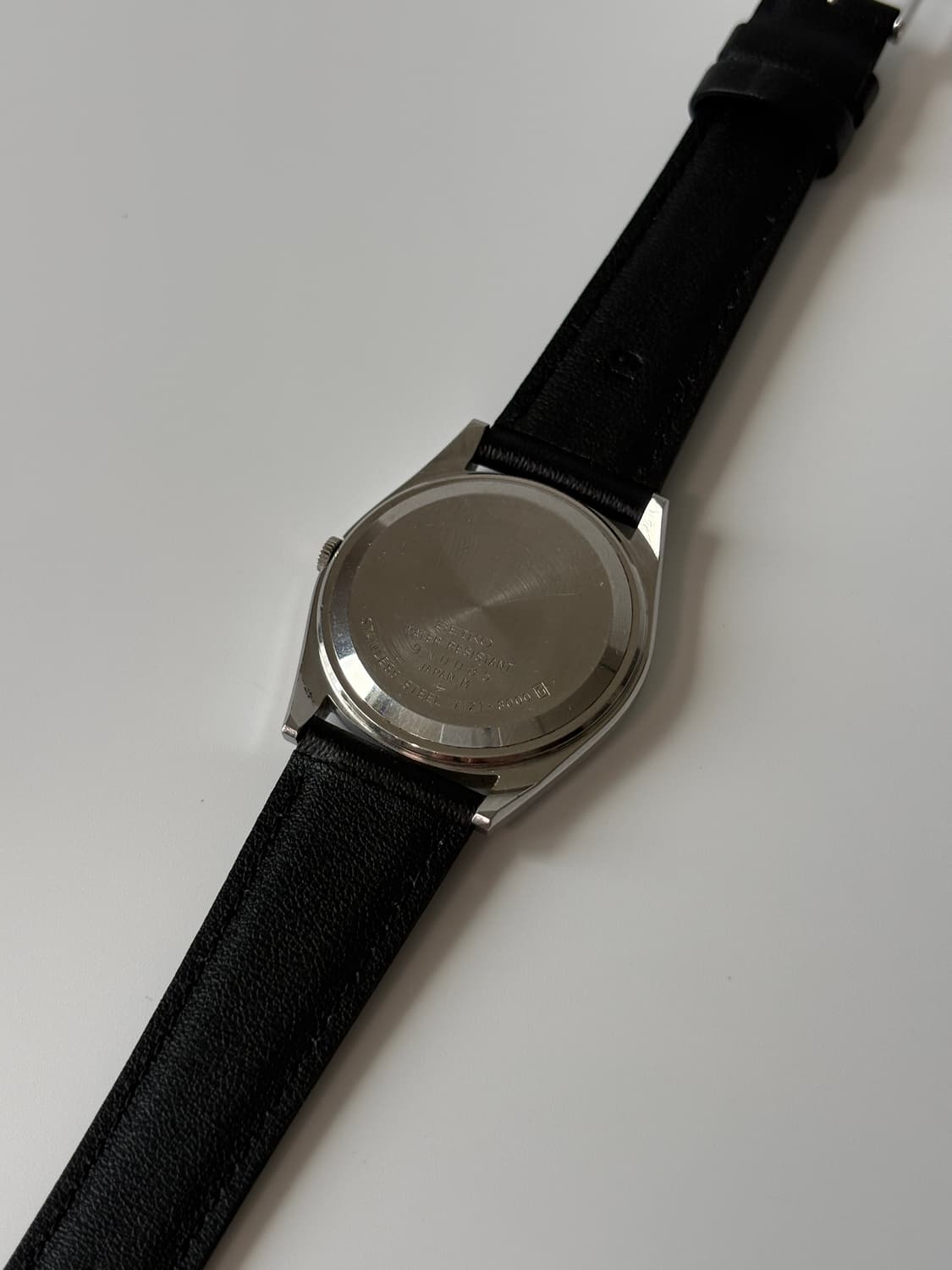 1980s Linen Dial Silver Quartz 상품이미지5