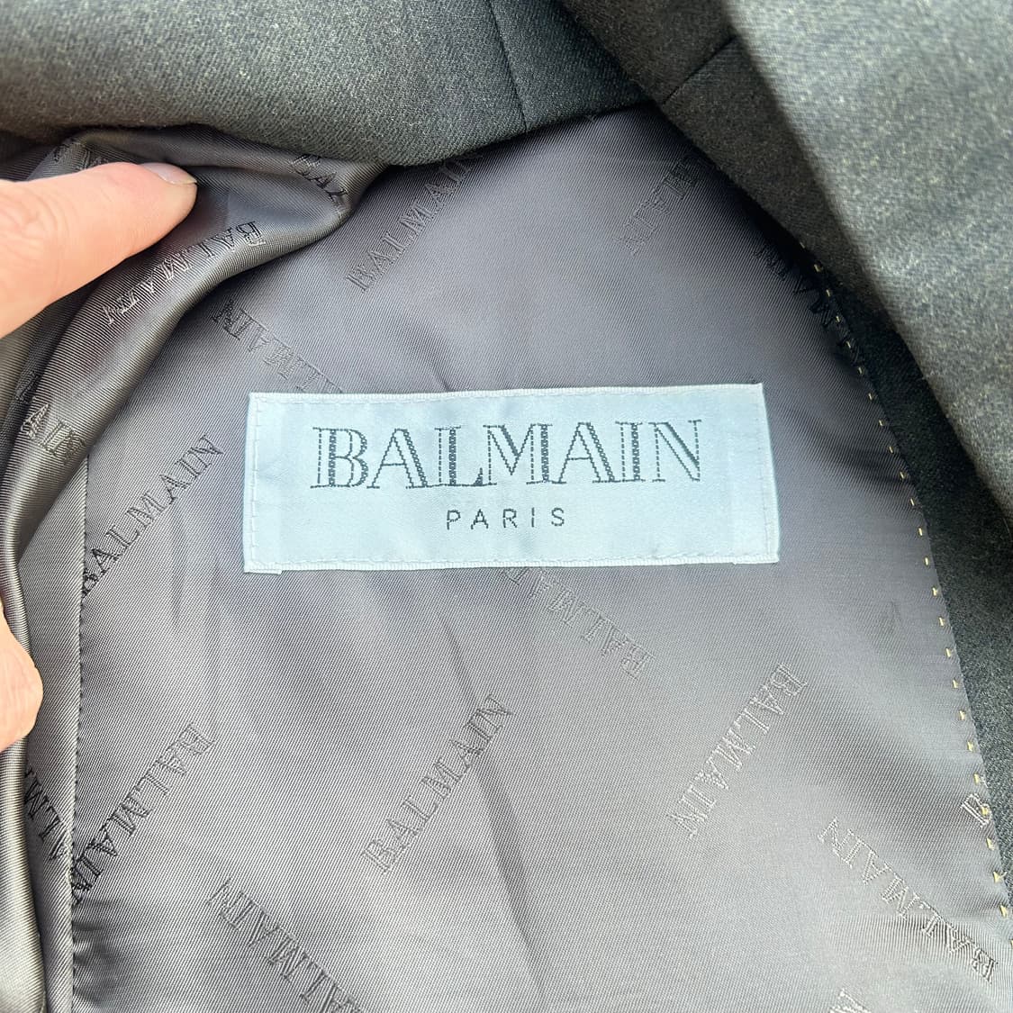 발망 그레이 블레이져 자켓 상품이미지4