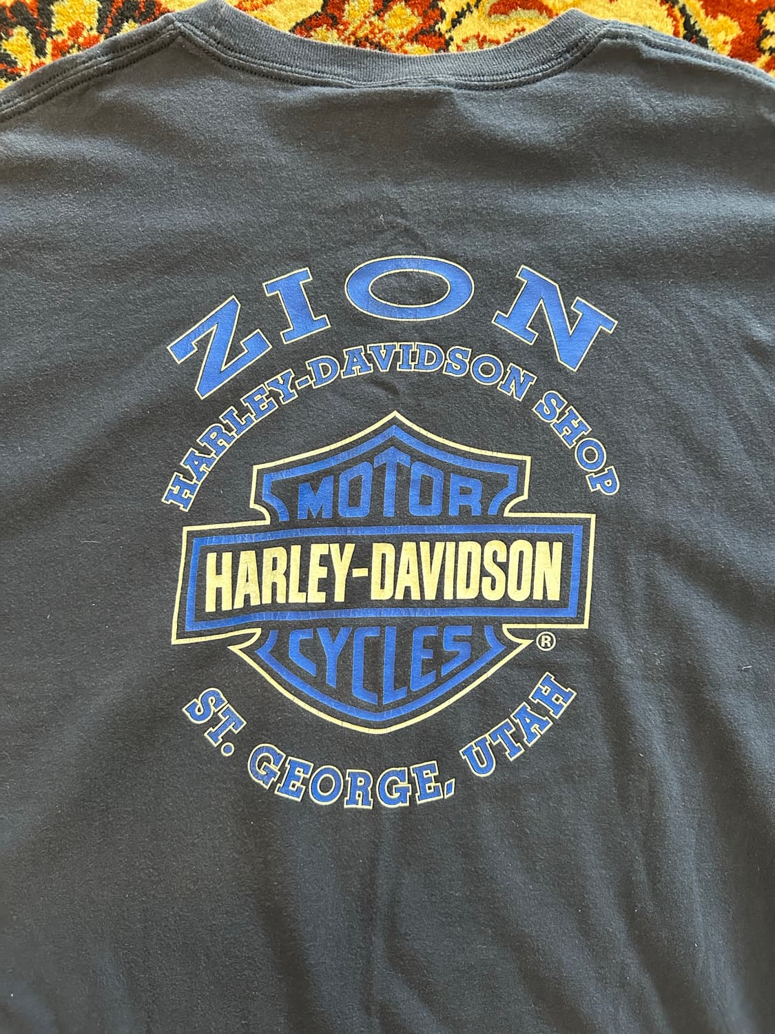 Harley davidson “Ride with the Wind” 2XL 상품이미지6