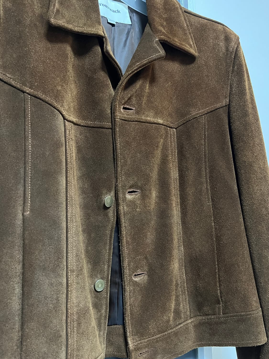 토니웩 23FW 스웨이드 웨스턴 트러커 M 상품이미지6