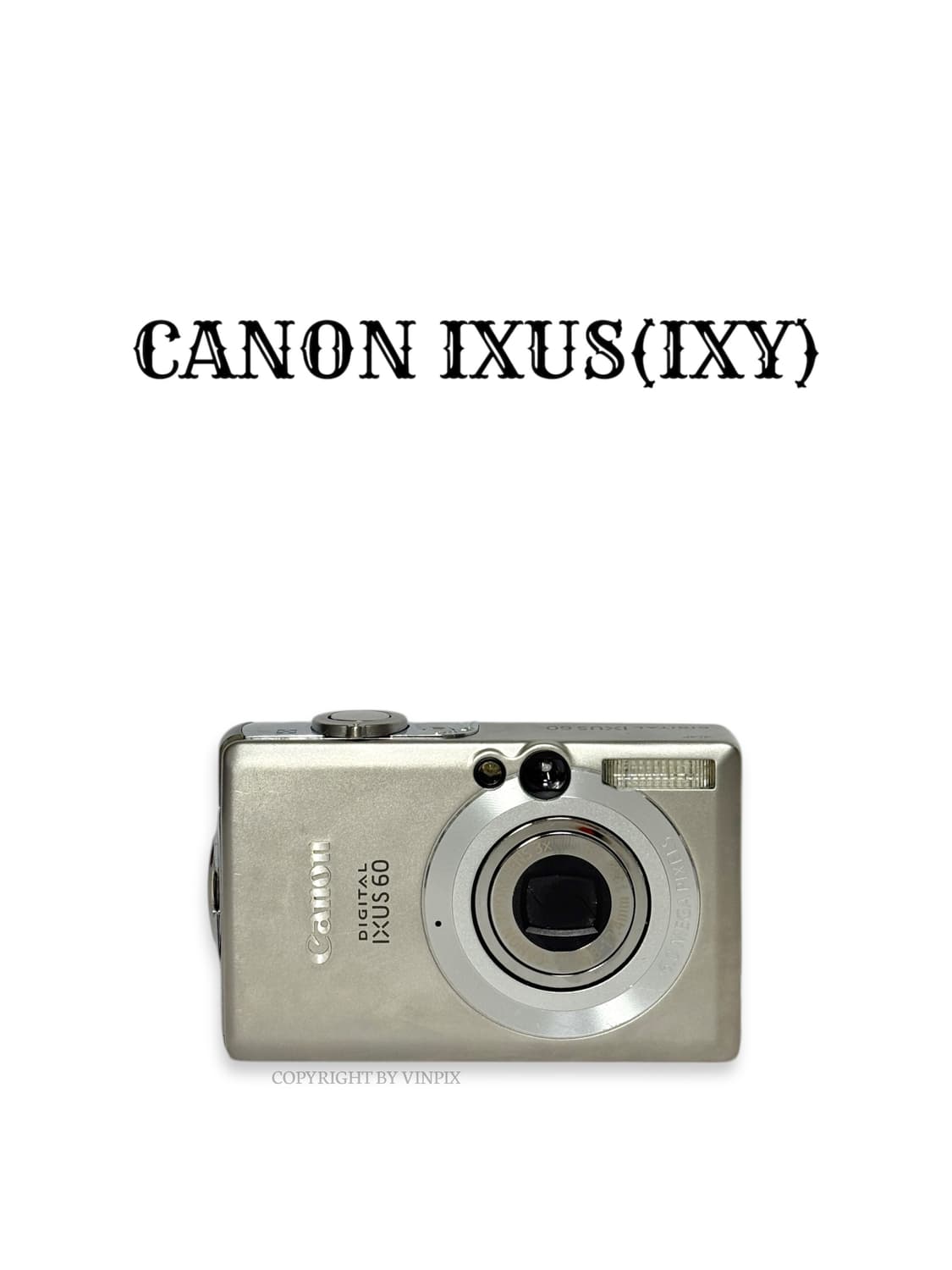 캐논 익서스 60(ixus 60,ixy 70) 빈티지 디지털 카메라 디카 상품이미지1