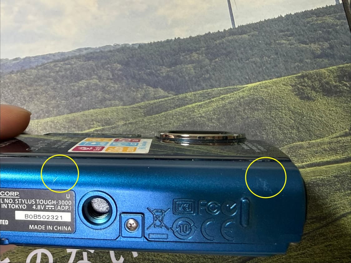 Olympus stylus tough-3000 올림푸스 빈티지 디카 상품이미지6