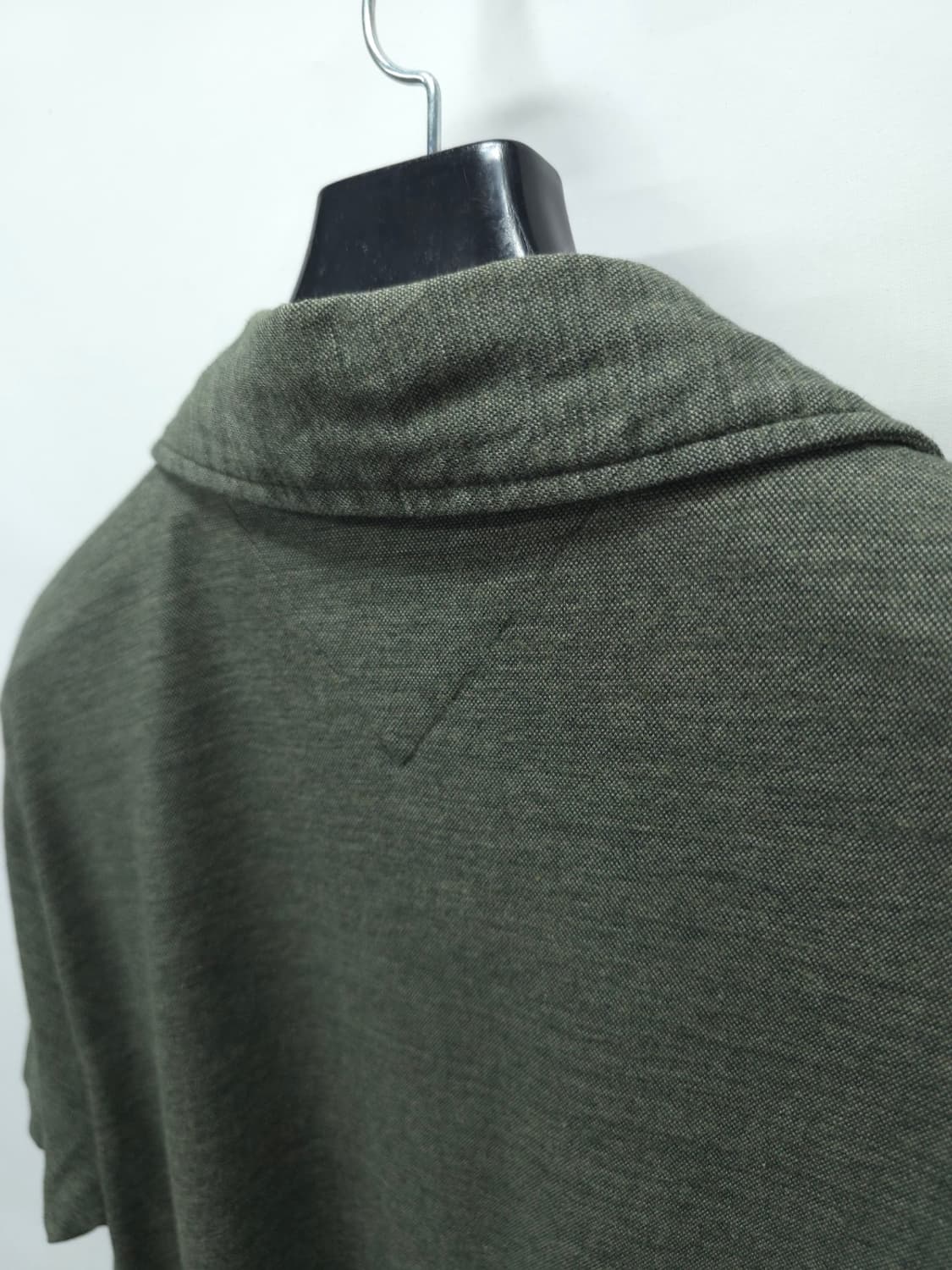 ​타미힐피거 슬림핏 멜란지 카키 피케 카라티 (100) 상품이미지9