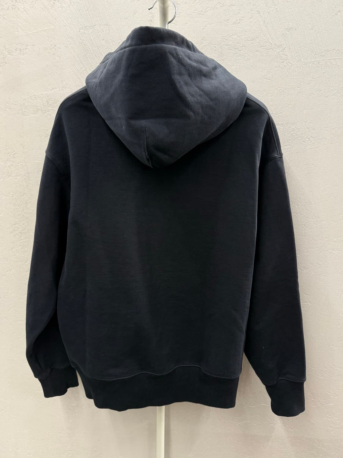 AMI 아미 하트 빅 로고 블랙 후드티  상품이미지6