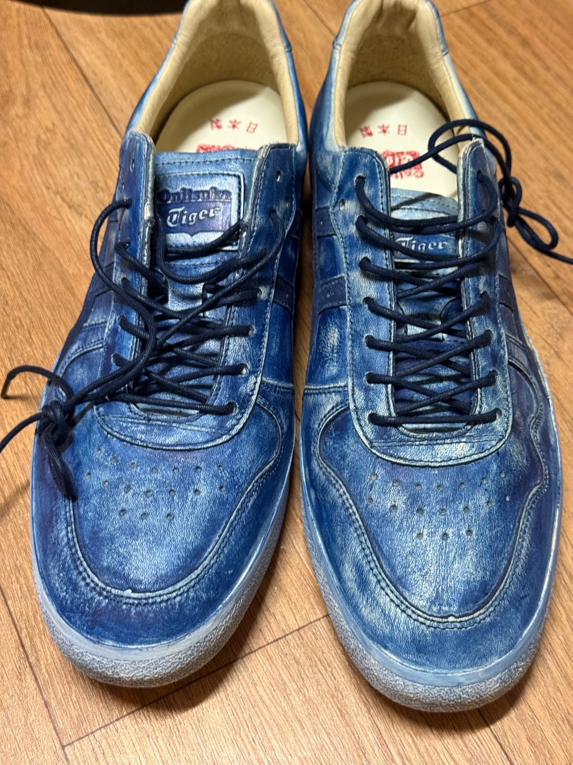 [255] 오니츠카 타이거 니폰 메이드 파브레 인디고블루 상품이미지1